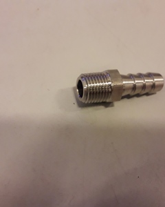 Hose union for Husky pump SST/acid proof